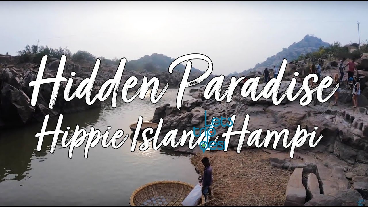 Finding Paradise in Hippie Island, Hampi | Bike Ride in Hippie Island in Hampi