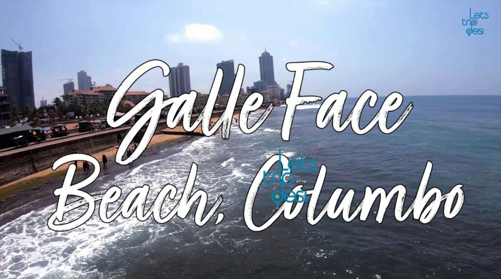 Galle Face Beach Columbo Srilanka Full HD | Sri Lankan Street Food