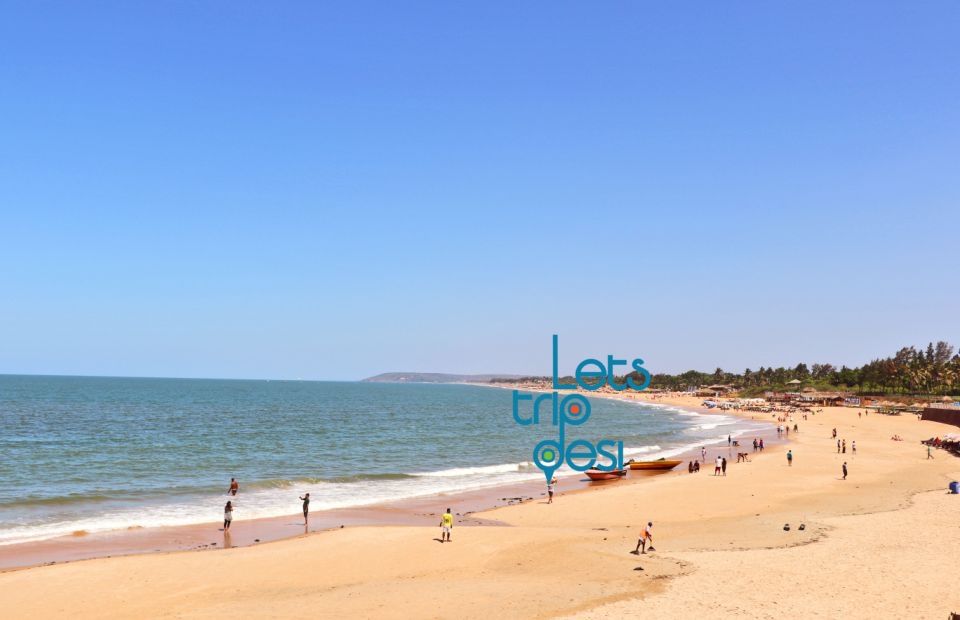 calangute beach south beach in goa