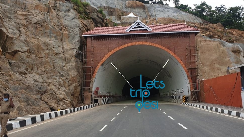 longest tunnel in india
