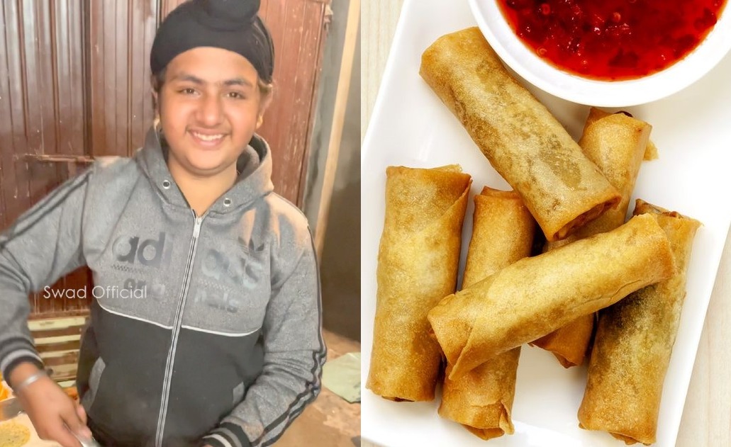 Young MasterChef from Amritsar Runs a Spring Roll Stall to Support the Family