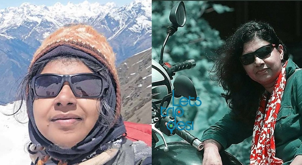 This 56 Years Old Woman Traveled From Delhi to Leh With a Bullet Covering 2400 KM in 18 Days