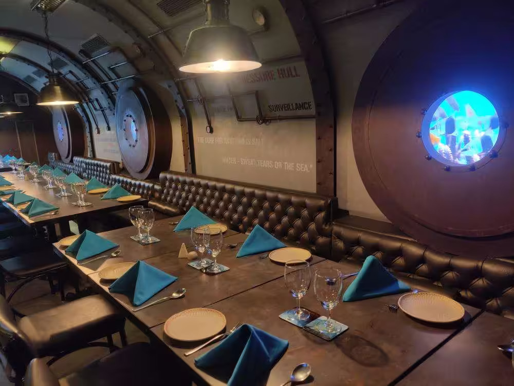 This Submarine Themed Restaurant Is In Kolkata: Not Dubai