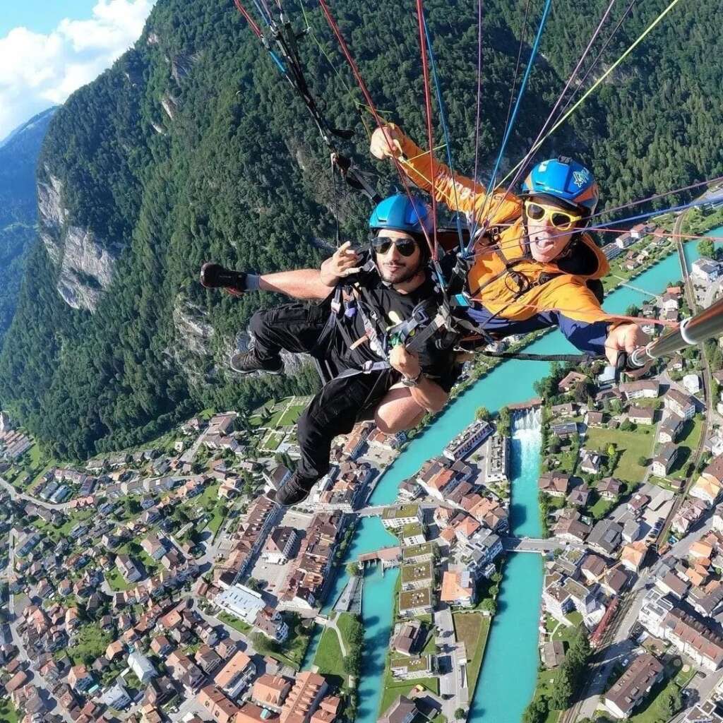 Age Is Just A Number for This 63-Year-Old Mom who Paraglides And Hikes With Son