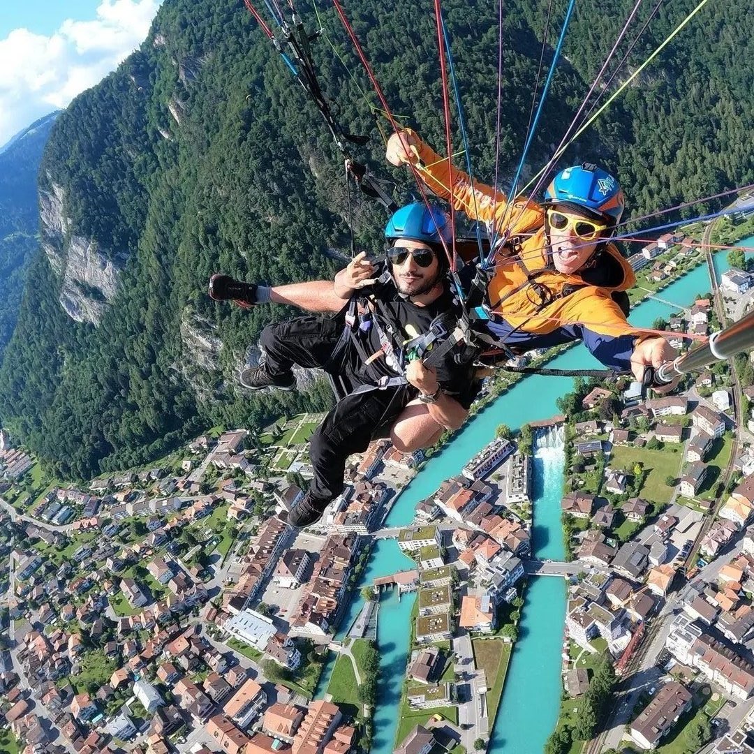 Age Is Just A Number for This 63-Year-Old Mom who Paraglides And Hikes With Son