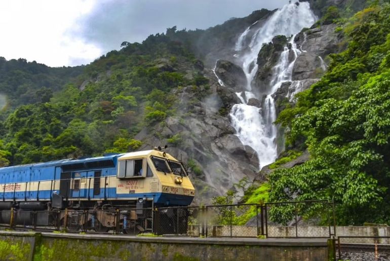 Train journeys in south India