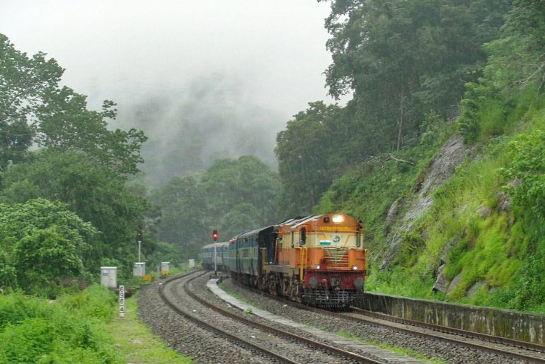 train journeys in south india