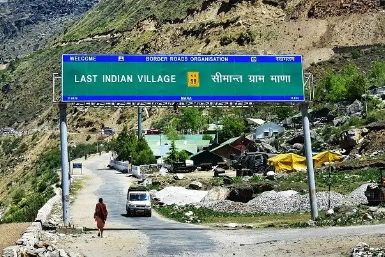 Last village of India