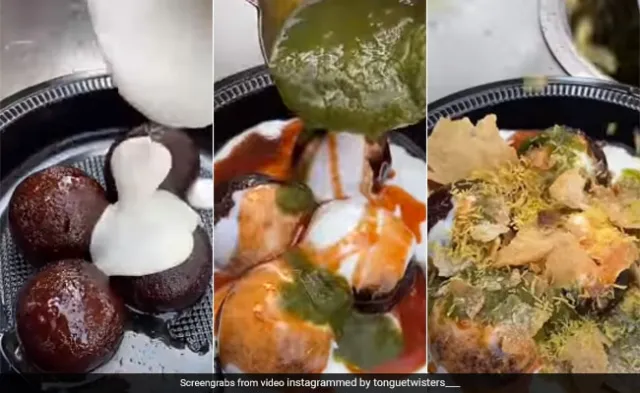 Can u believe Gulab Jamun Dahi Chaat Is The Latest Food Trend