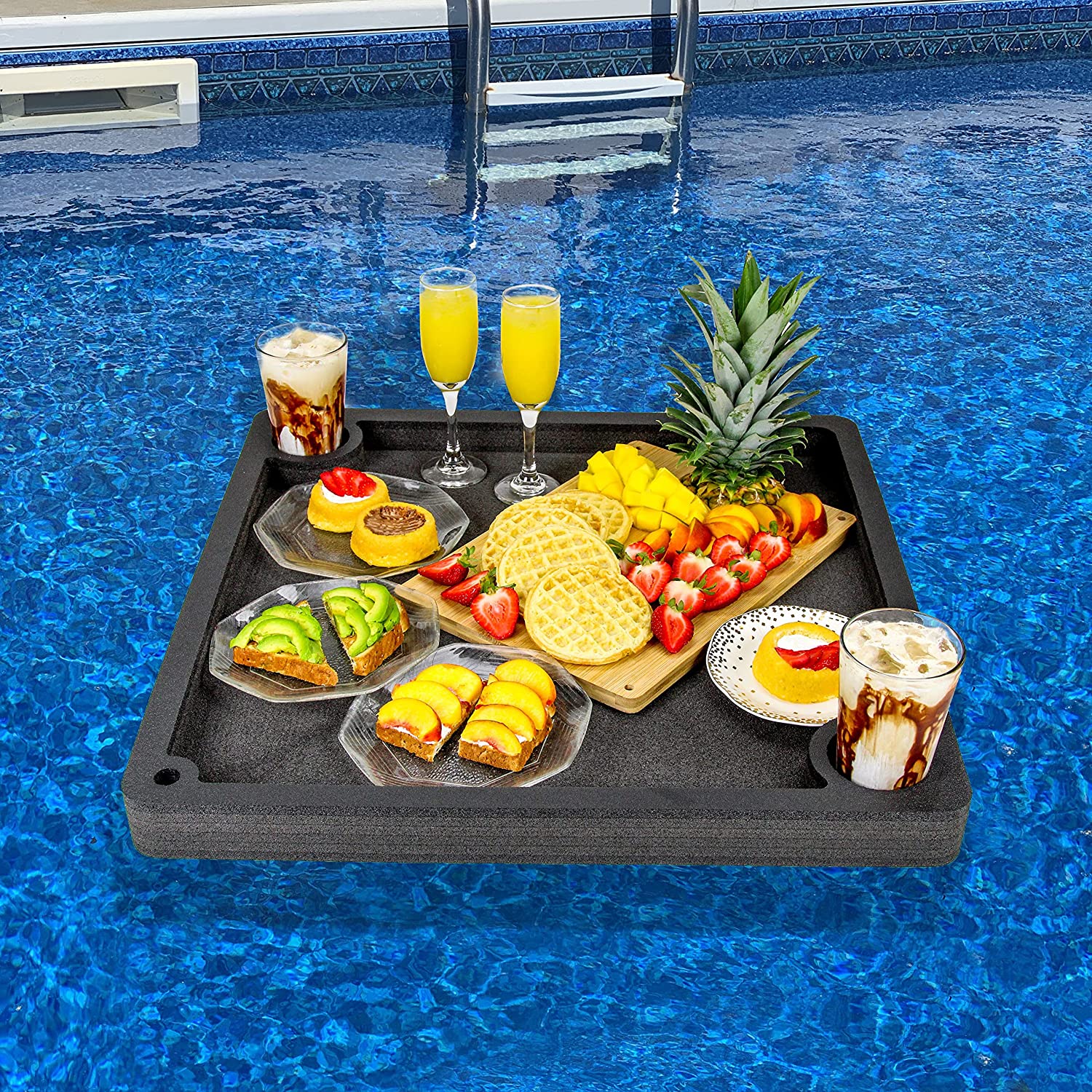 Enjoy Floating Breakfast In An Inland Pool