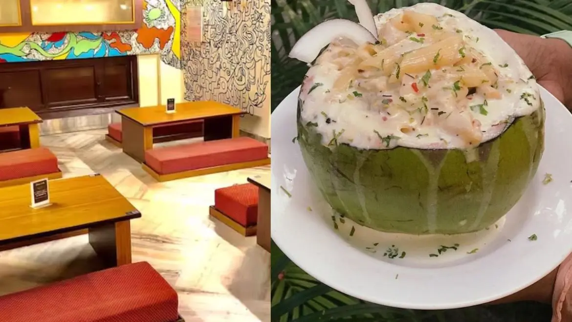 This Place In Kolkata Offers Coconut Pasta