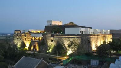 Majestic Fort In Pune Hills