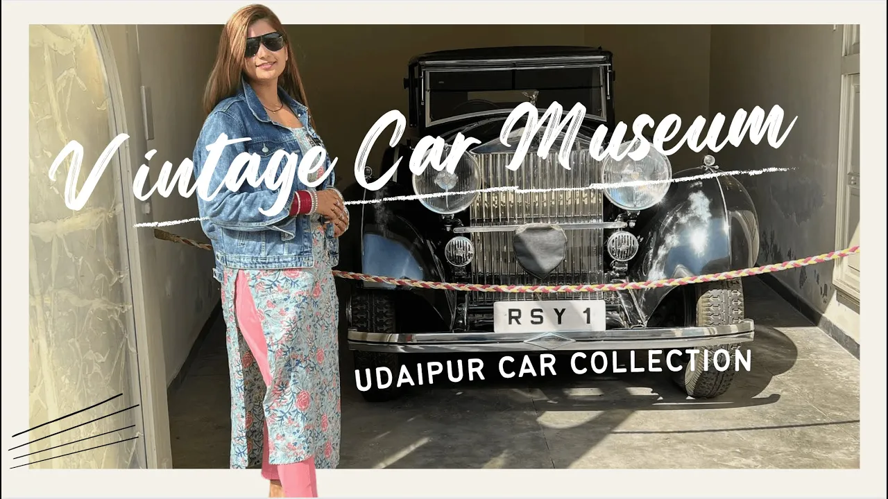 Vintage car museum Udaipur