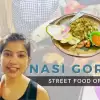Nasi gureng street foods of Bali