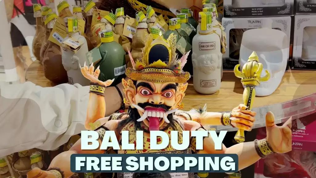 Bali duty free shopping