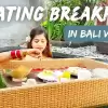 Floating Breakfast at Bali