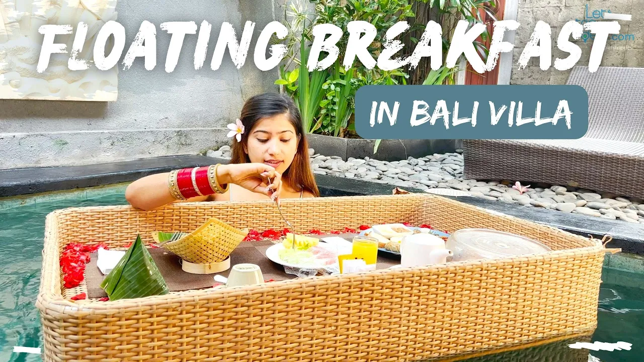 Floating Breakfast at Bali