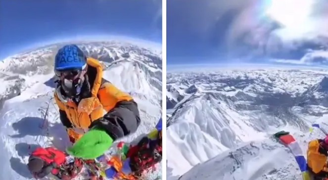Breathtaking 360-Degree View of Mount Everest is Going Viral