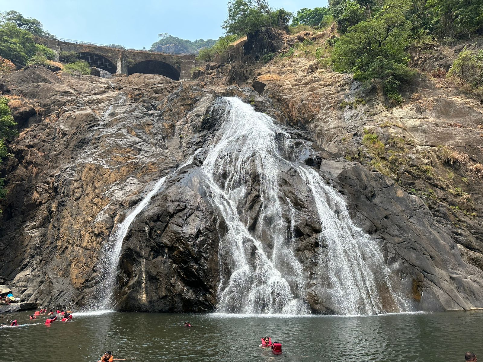 goa to dudhsagar