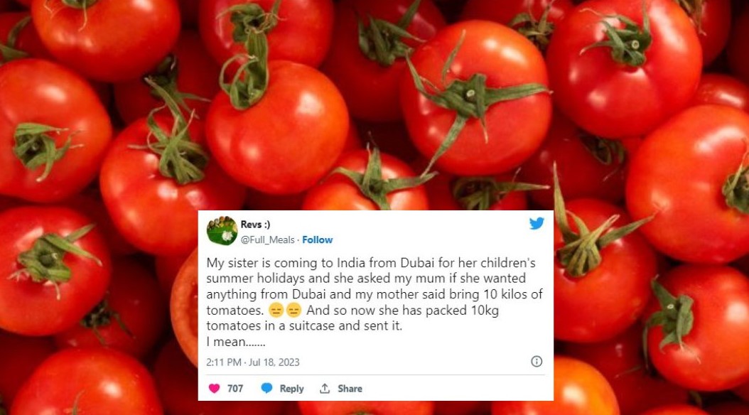 Woman Living in Dubai Brings 10 Kg of Tomatoes As a Gift to Her Mother. Are Tomatoes Cheap There?