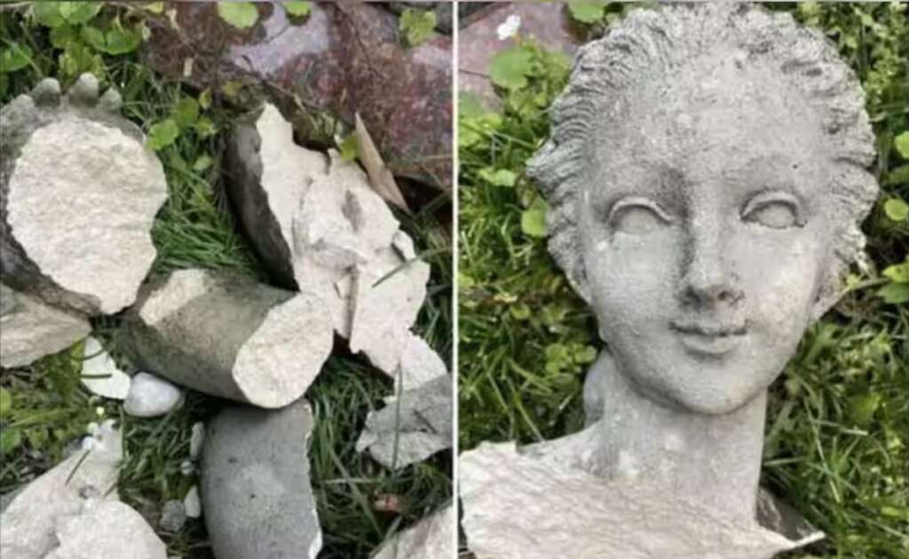 Italy: Tourists Destroy 150-Year-Old Statue Worth $218,000 To Take Pictures For Social Media