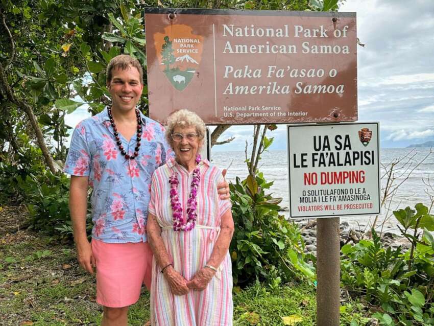 Joy Ryan 93 Years Old Becomes The Oldest Woman To Visit All 63 National ...