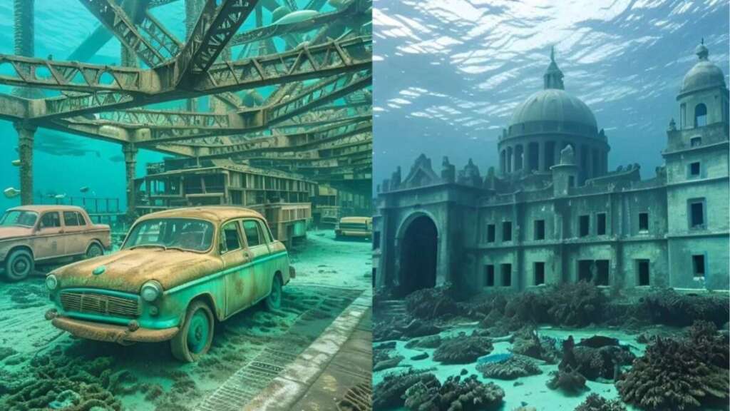 Kolkata in The Year 2500: These AI Pictures of The Drowning City Look Very Beautiful