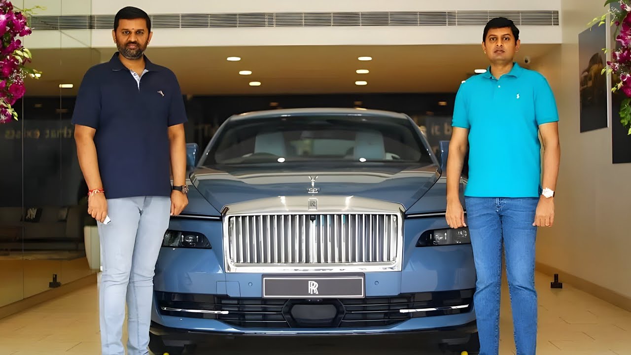 India’s First Rolls-Royce Specter EV Owner Wears Chappal To Receive His Car