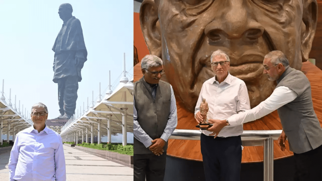 Bill Gates Visited The Statue of Unity in Gujarat When Are You Planning Your Trip?