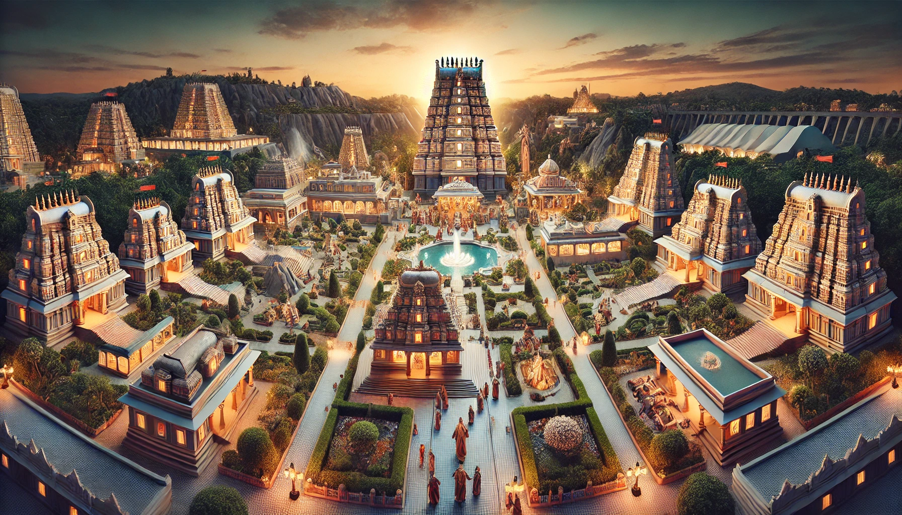 Spiritual theme park India